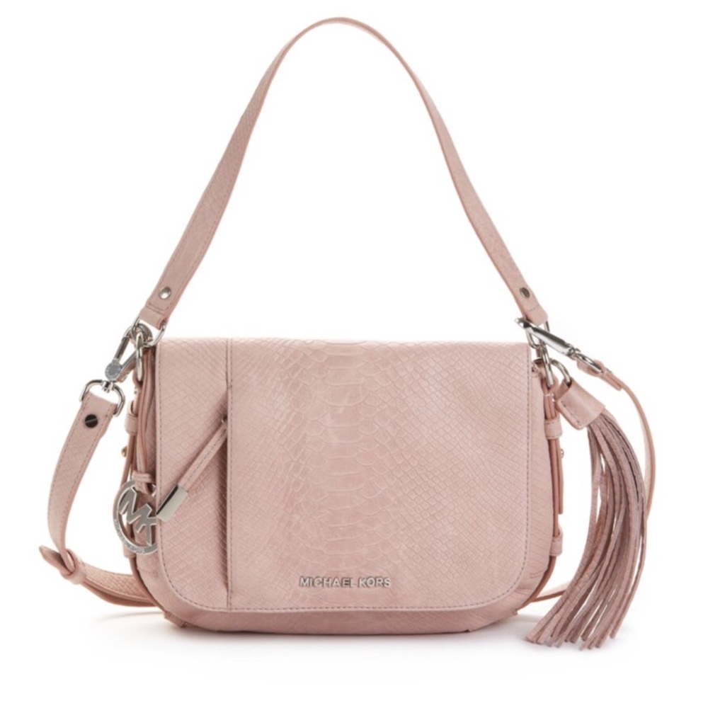 NWT Michael Kors blush Bowen Convertible Bag